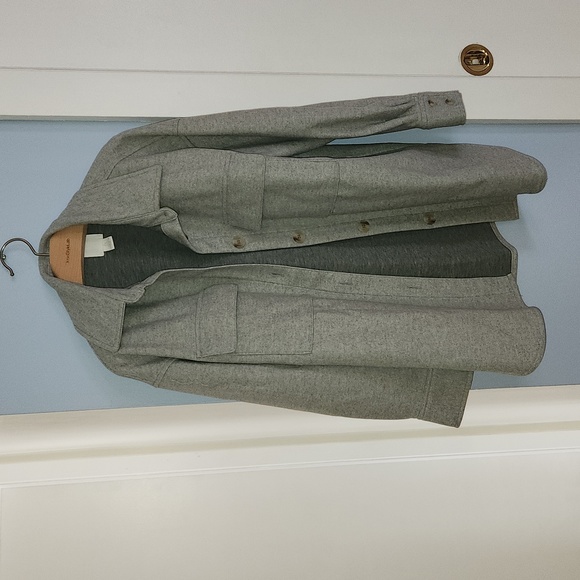 Oversized Shirt Jacket - Picture 1 of 6